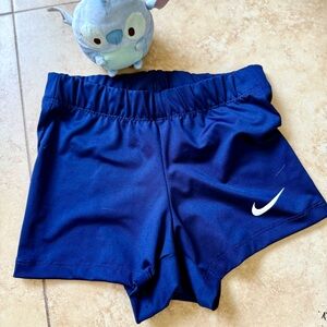Nike Dark Blue Dri Fit  Sports Shorts